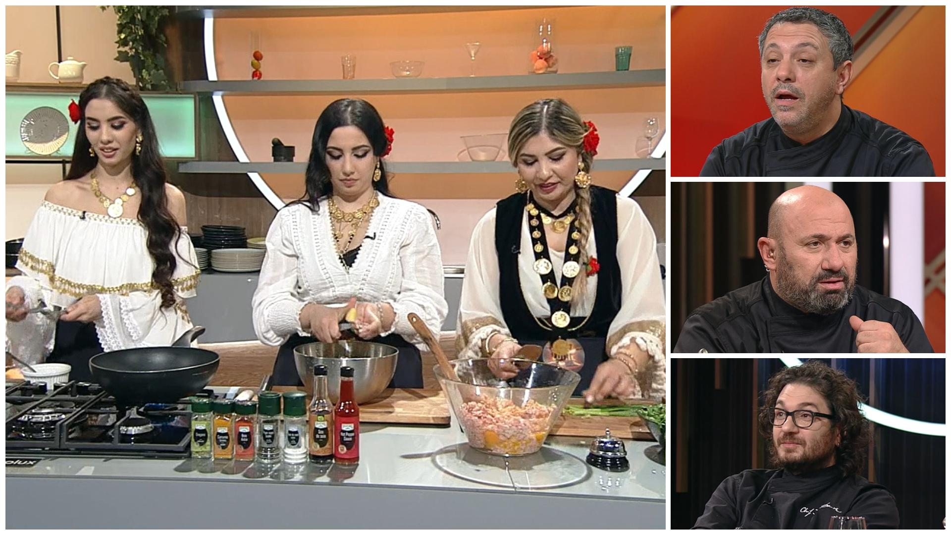Chefi la cuțite, 21 septembrie 2022. Clarvăzătoarea Sunita și fiicele sale, Lovența și Shakira, au gătit pentru chefi. Ce au zis