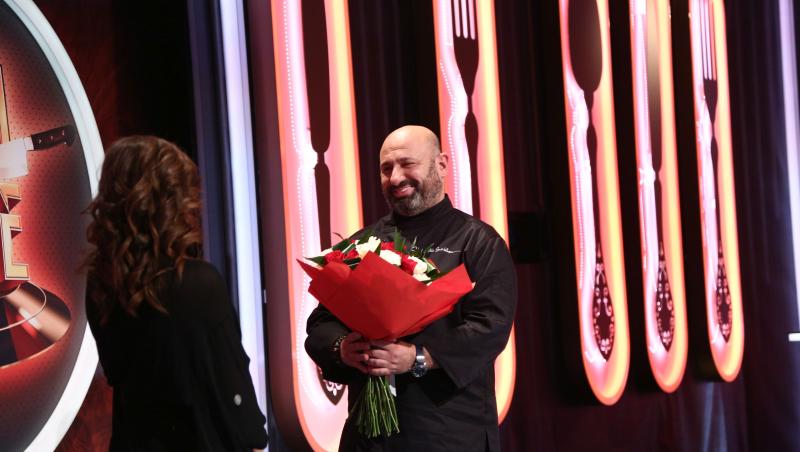 Momente memorabile aseară, la Chefi la cuțite: Actrița Doina Teodoru, roast savuros pentru iubitul ei, Chef Cătălin Scărlătescu!