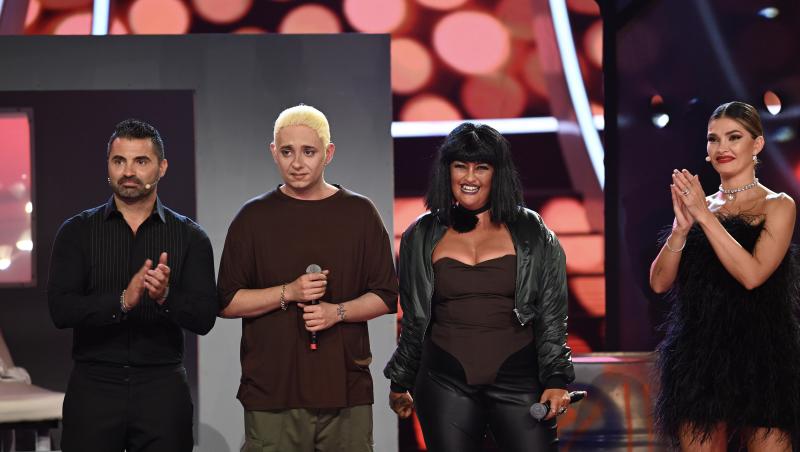 Rona Hartner și Johny Romano s-au transformat în Eminem și Rihanna