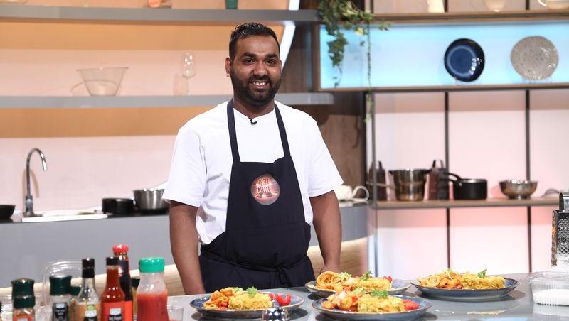 Ashan Bashitha Rathnayeka în bucătăria Chefi la cuțite, sezonul 10