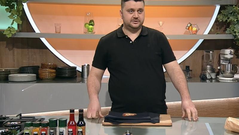 Chefi la cuțite, 7 septembrie 2022. Ionuț Florin Zălău a gătit un preparat care i-a uimit pe chefi. Ce a făcut cu pudra de aur