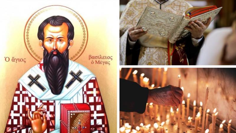 Rugăciunea făcătoare de minuni a Sf. Vasile cel Mare se rostește pe 1 ianuarie de către creștini ortodocși