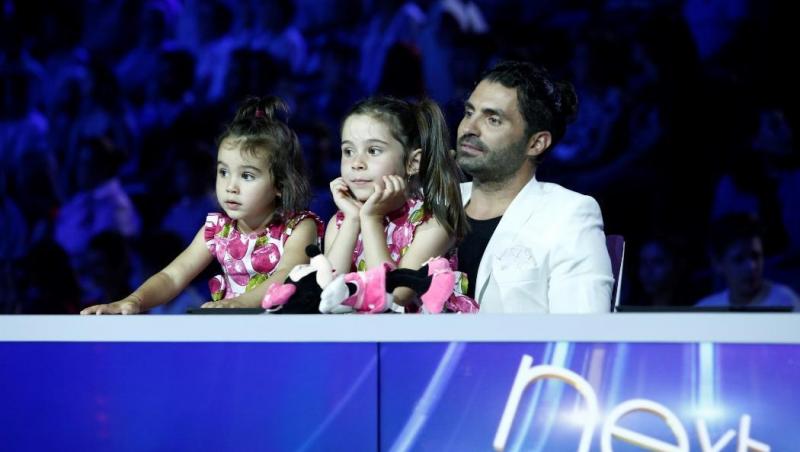 Pepe alături de fiicele sale la Next Star
