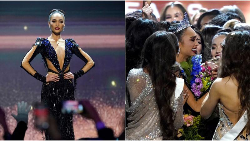 R'Bonney Gabriel din Statele Unite a fost încoronată a 71-a Miss Univers, sâmbătă seara. Ea este prima filipino-americană care obţine acest titlu.