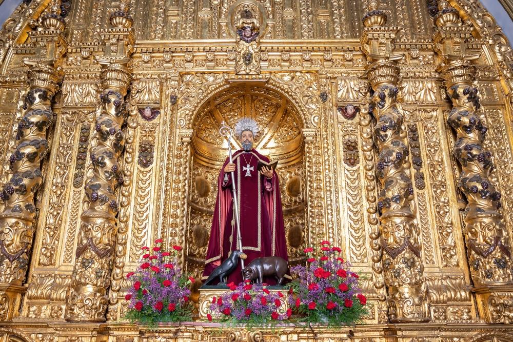 Sculptura Sfântului Antonie din Huelva, Spania
