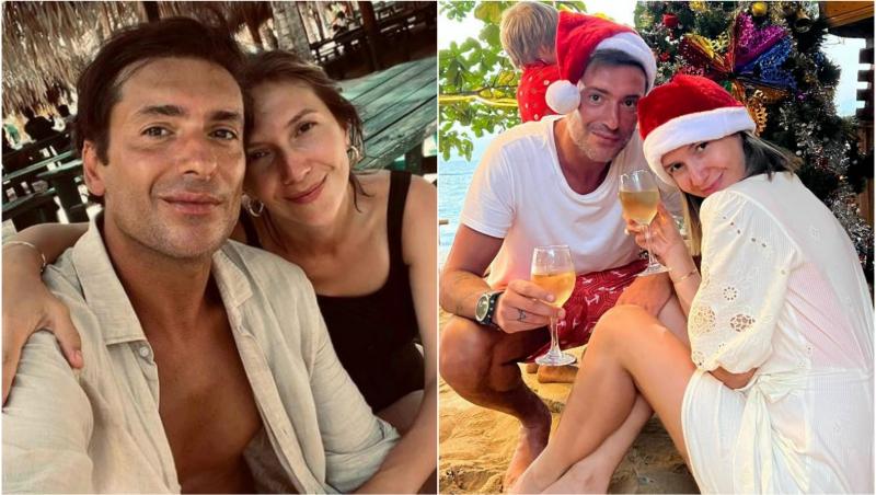 Radu Vâlcan și Adela Popescu au sărbătorit Revelionul departe de țară, alături de cei trei copii ai lor, dar și de prieteni dragi. Cum s-au pozat cei doi într-o ipostază romantică, pe plajă.