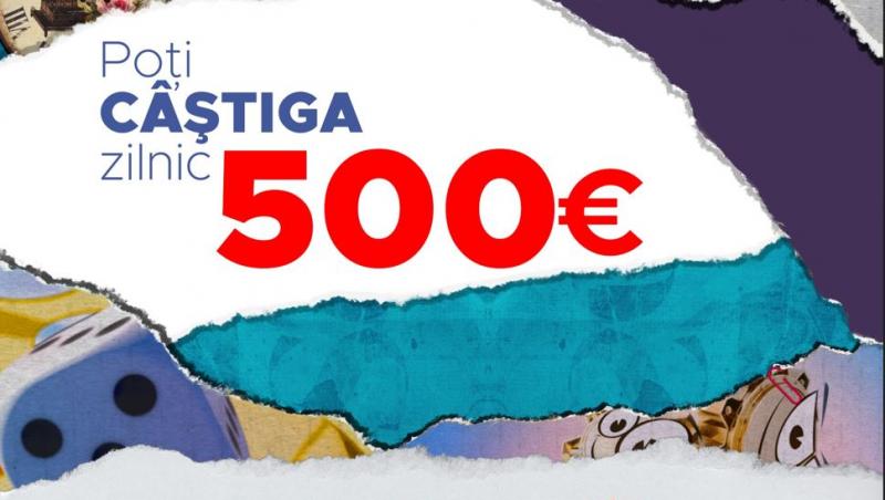 Începând din 25 ianuarie, Antena 1 lansează un nou concurs prin intermediul căruia îşi premiază telespectatorii zilnic cu 500 de Euro. Iată ce trebuie să faci pentru a participa.