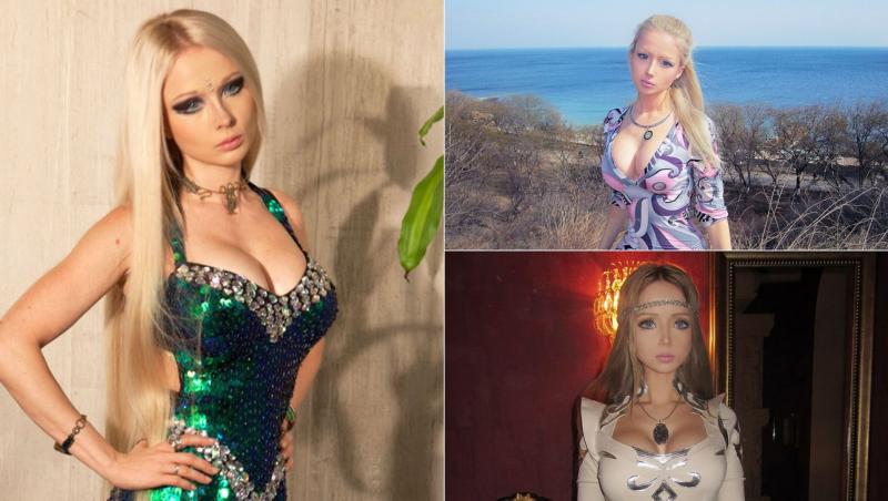 Valeria Lukyanova a devenit foarte cunoscută datorită look-ului de Barbie. Acum, aceasta pare că s-a plictisit să arate ca o păpușă, așa că a renunțat la machiajul specific și poartă haine normale.