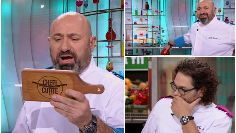 Cătălin Scărlătescu a ales să folosească o amuletă în ediția 18 a emisiunii  Chefi la cuțite sezonul 12