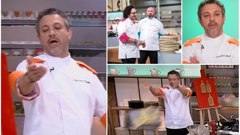 Sorin Bontea s-a enervat în timpul probei de gătit, în ediția 18 a emisiunii Chefi la cuțite sezonul 12