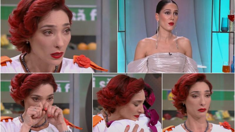 Cristina Sabău (Mariposa) nu și-a putut stăpâni lacrimile la proba individuală în ediția 25 de la Chefi la cuțite, sezonul 12 din 11 octombrie 2023