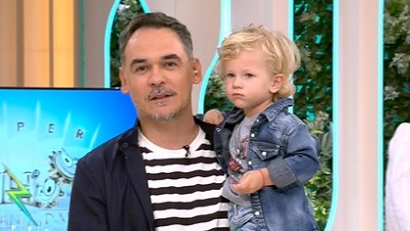 Fiul lui Dani Oțil, apariție adorabilă la Neatza, în lipsa tatălui său. Cum sună vocea micuțului Tiago | VIDEO