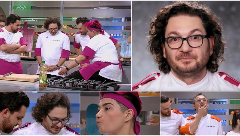 Florin Dumitrescu a fost surprins din plin atunci când a descoperit ce surpriză i-a pregătit Maria Paraschiv, concurenta din echipa sa, în ediția 26 a emisiunii Chefi la cuțite sezonul 12