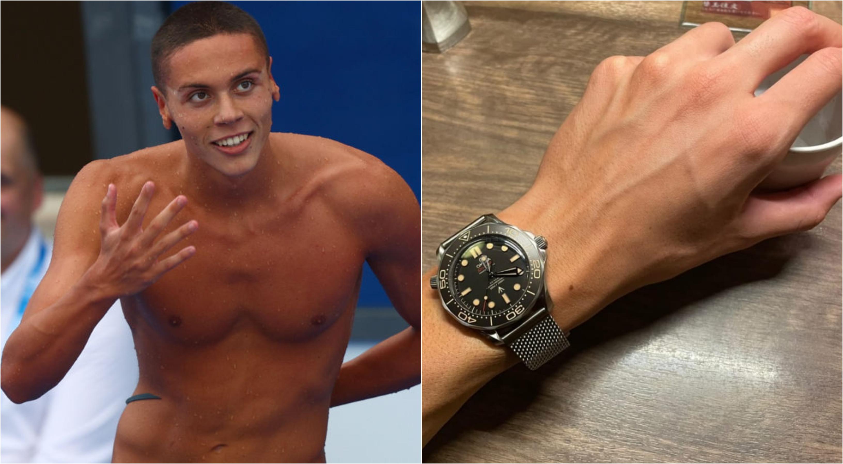 David Popovici poartă la mână același ceas avut de James Bond, în seriile cu Daniel Craig. La ce sumă se ridică accesoriul fabulos