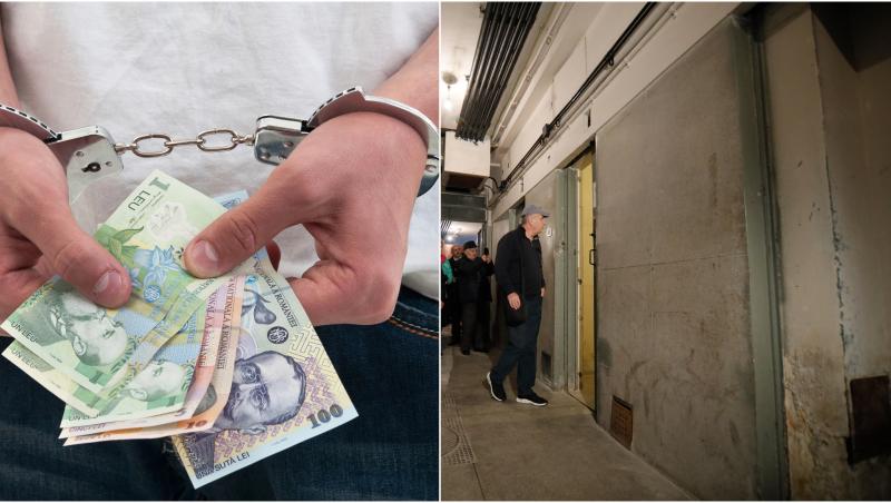 Deținuții primesc bani în închisorile din România.