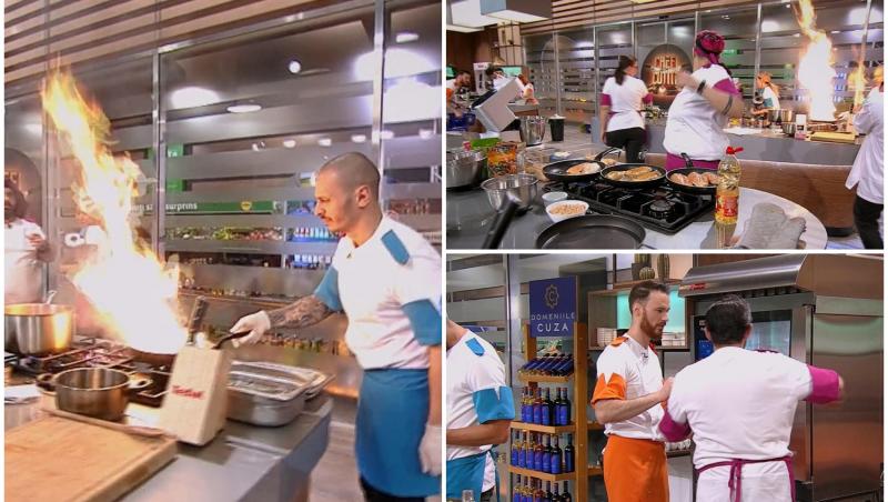 Camerele de filmat au surprins ce s-a întâmplat în bucătăria Chefi la cuțite sezonul 12