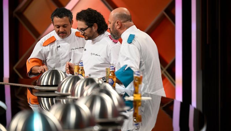 Echipa Saint Tropez a pierdut aseară primul concurent, într-o ediţie de Chefi la cuțite care a fost lider de piaţă