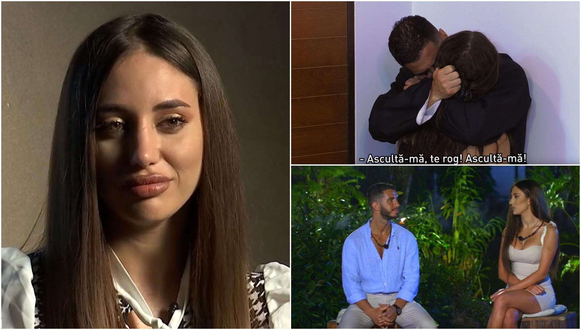 Interviurile Insula Iubirii sezonul 7. Bianca Giurcă, dezvăluiri în lacrimi despre relația cu ispita Alin Simoiu. Ce a recunoscut