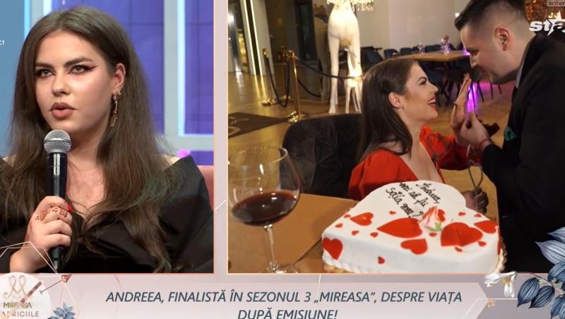 Mireasa, sezon 3. Andreea Grădinaru a vorbit pentru prima dată la TV despre divorțul de Marian. Ce s-a întâmplat, de fapt, cu ei