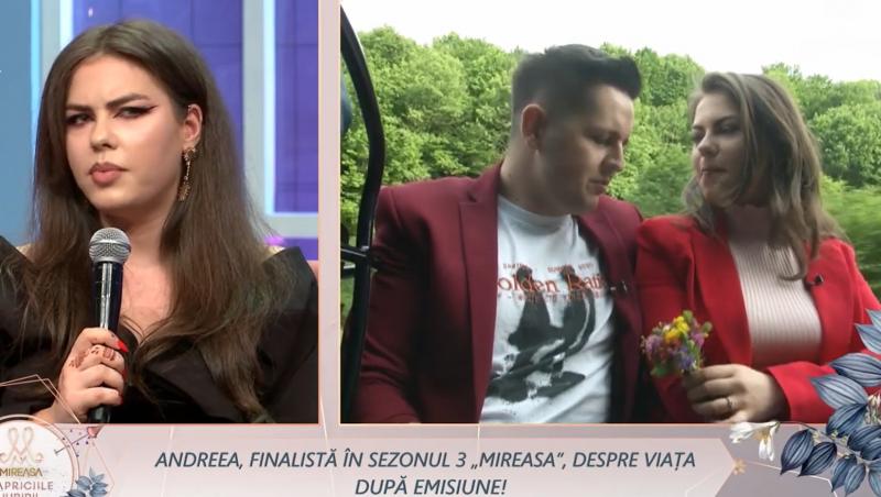 Mireasa, sezon 3. Andreea Grădinaru a vorbit pentru prima dată la TV despre divorțul de Marian. Ce s-a întâmplat, de fapt, cu ei