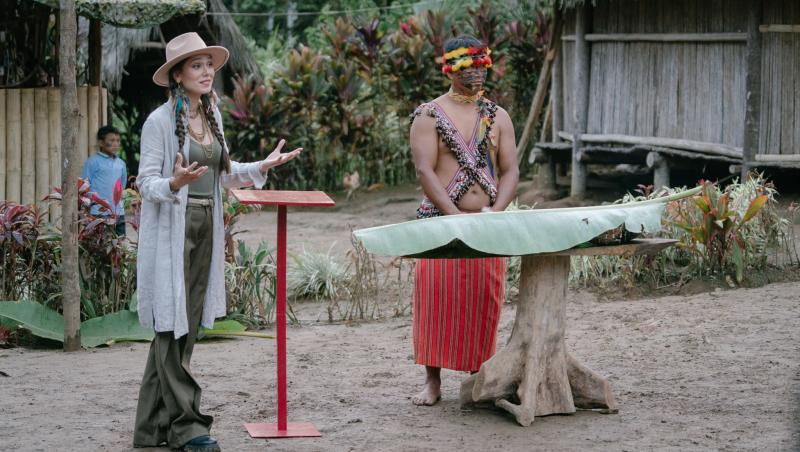 Joc de amuletă memorabil pe Drumul Soarelui: concurenții America Express sunt primii vizitatori europeni ai unui trib amazonian
