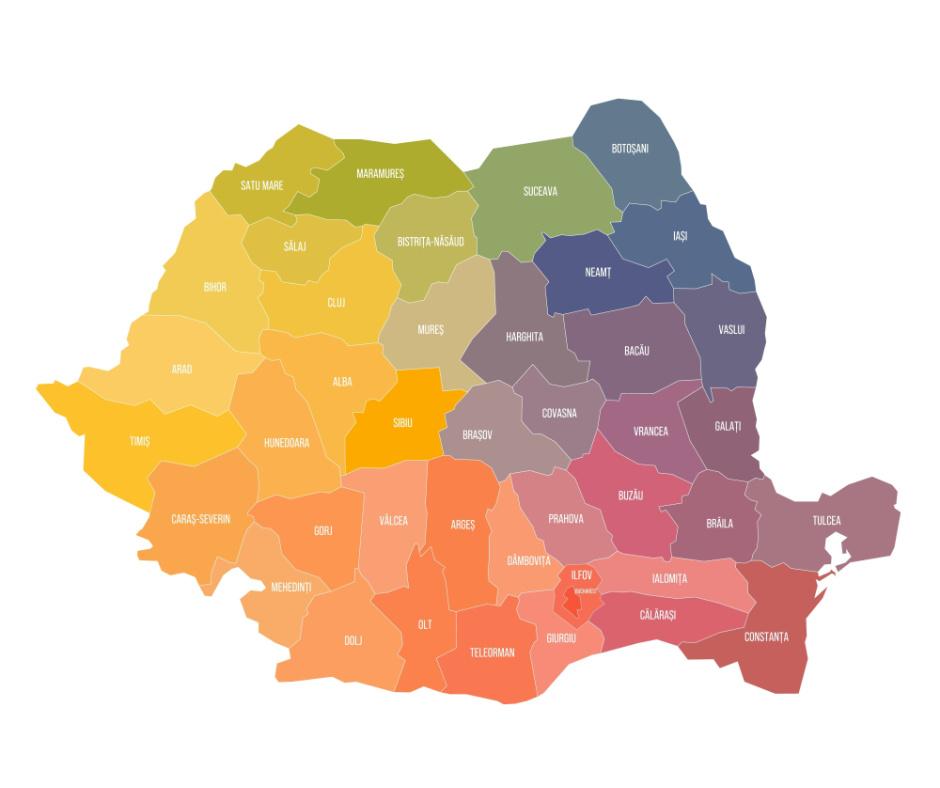 România ar putea rămâne cu 15 județe. De ce se dorește reorganizarea județelor, a orașelor și a comunelor