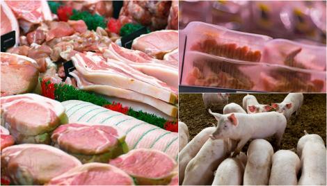 Cât a ajuns să coste kilogramul de carne de porc, acum, înainte de decembrie. La ce să te aștepți pentru Crăciunul din acest an