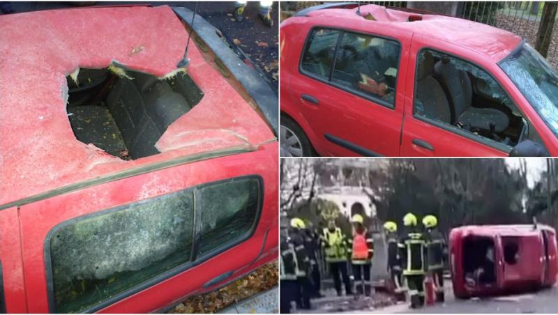 Un bărbat și-a găsit mașina lovită în parcare, dar nimeni nu s-a gândit că ar putea fi un meteorit. Cum a fost posibil acest lucru