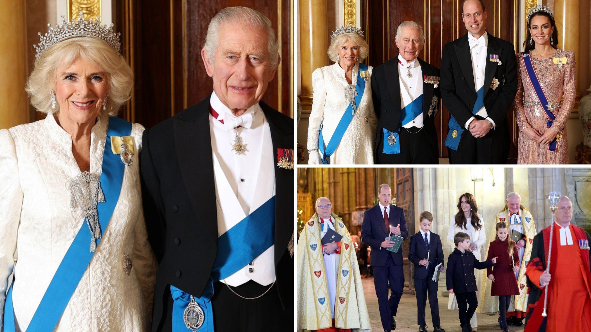 Familia Regală Britanică a publicat pozele pentru felicitările de Crăciun. Fotografia specială aleasă de regele Charles al III-lea