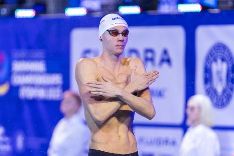 David Popovici, medalie de bronz în finala de 100m liber la Campionatele Europene de Înot în bazin scurt. Proba, în AntenaPLAY