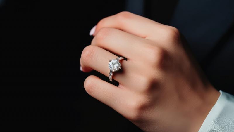 O femeie a vrut să își pozeze inelul de logodnă, dar un detaliu i-a oripilat pe toți. Ce au observat sub unghiile viitoarei mirese