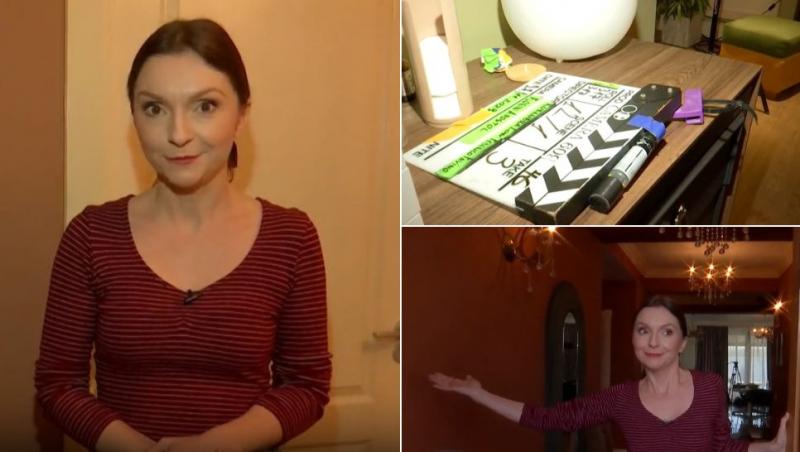Ștefana Ionescu-Darzeu invită fanii serialului În spatele Camerei 609