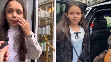 O fetiță de 11 ani a făcut furori pe TikTok, după ce s-a filmat în ținute de lux și un ceas de 124.000 de dolari. Imagini virale