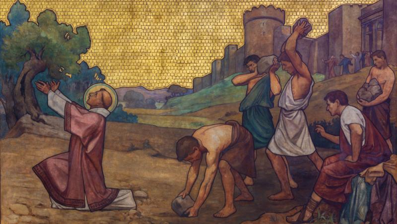 Sfântul Ștefan bătut cu pietre