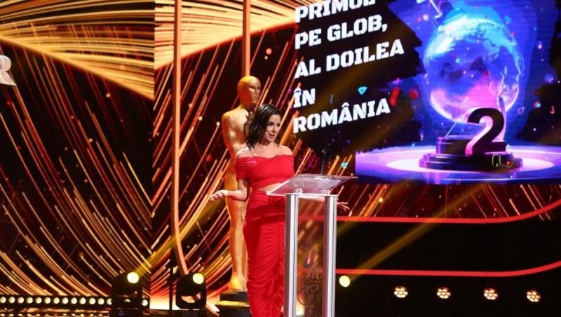 Natalia Mateuț oferă Premiul pentru categoria „Primul pe Glob, al doilea în România”
