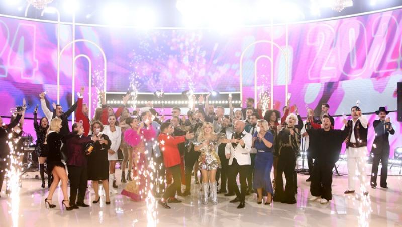 Revelionul cel neBUN aduce la Antena 1 zeci de vedete, care se întrec în cel mai tare concurs de revelioane