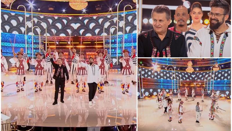 Nea Marin s-a mândrit cu nepoții săi la Revelionul cel neBUN 2024 de la Antena 1
