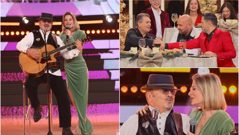 Mircea Baniciu și Ana Baniciu au topit inimile publicul cu un duet tată-fiica emoționant la Revelionul cel neBUN 2024