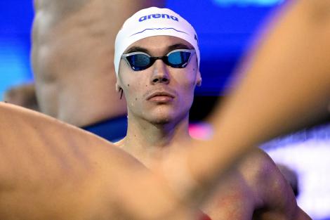 David Popovici, locul 1 în semifinalele probei de 200 metri freestyle. Finala se vede pe 9 decembrie în AntenaPLAY