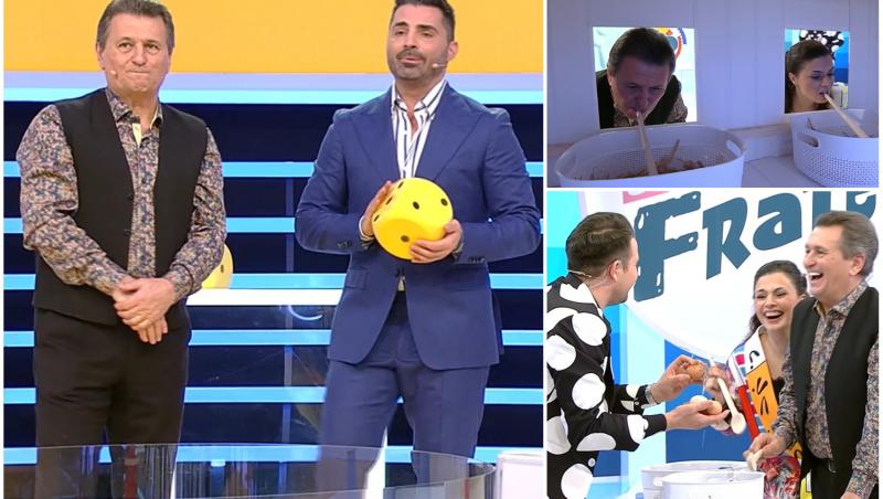 Nea Marin și Larisa, fiica lui, au făcut senzație la emisiunea Nu te supăra, frate!, de la Antena 1
