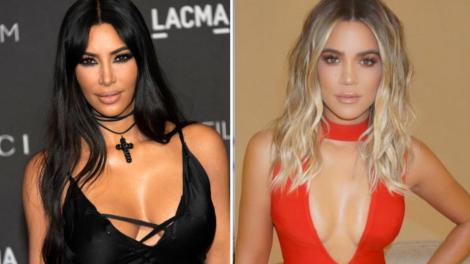 Kim și Khloe Kardashian, o nouă controversă. Celebrele surori sunt acuzate că au slăbit enorm folosindu-se de un medicament