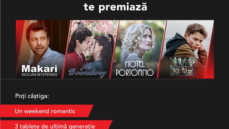 Concurs pentru îndrăgostiţii de seriale, pe CaTine.ro şi AntenaPLAY