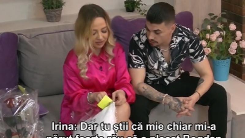 Mireasa sezon 7, 15 februarie 2023. Irina a primit un cadou de la Bogdan. Cum a reacționat Alex: „Spune clar și răspicat”