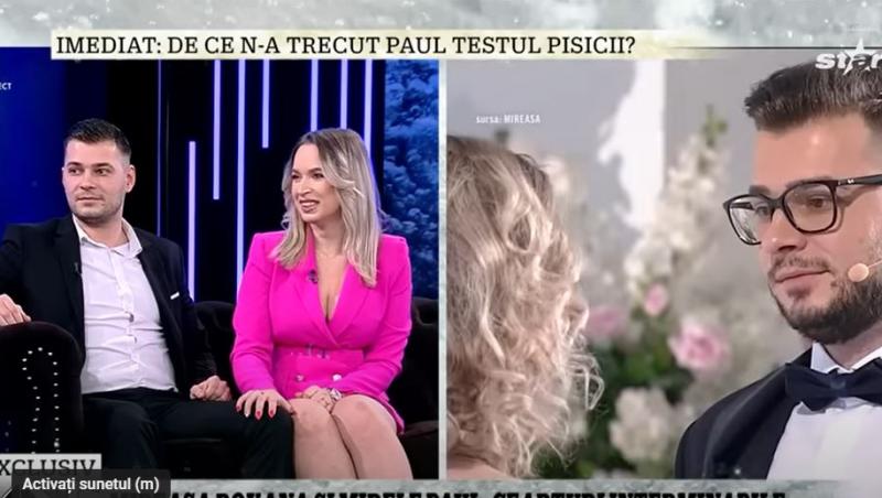 Mireasa, sezonul 6. Paul și Roxana, primele declarații despre viața de cuplu în afara casei Mireasa: „Ne mai certăm”