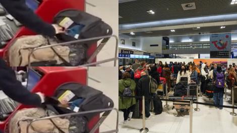 Un bebeluș a fost abandonat în aeroport după ce părinții au aflat că trebuie să plătească bilet pentru el. Cum au fost descoperiți