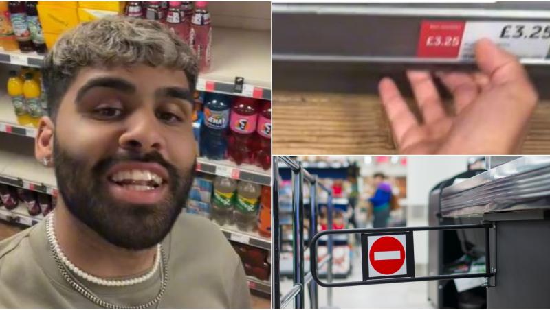 Un tânăr a descoperit un raft secret în supermarketuri. Pentru că a dezvăluit la ce folosește a primit interdicție de a mai intra acolo.