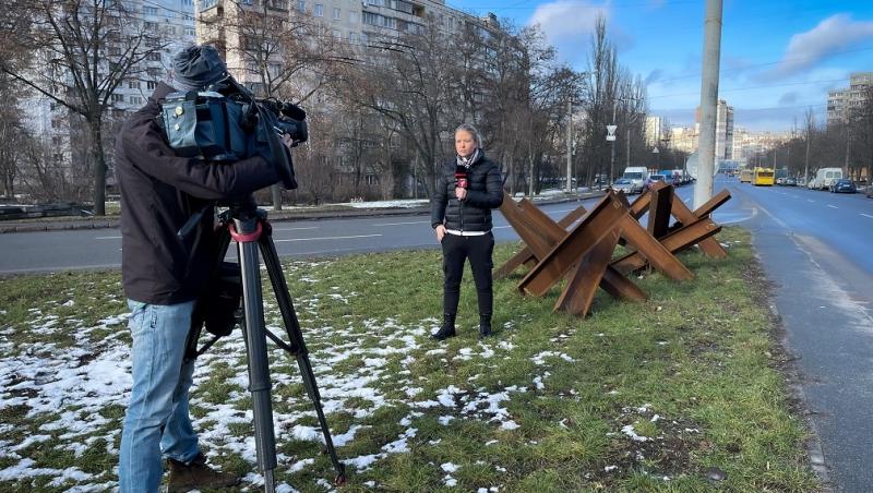Observator, Antena 1 - singura emisiune de știri din România cu jurnaliști acreditați la Summit-ul care decide soarta războiului