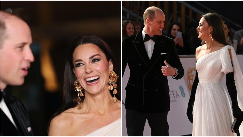Cum a surprins Kate Middleton la Premiile BAFTA 2023 cu un gest neașteptat. Toate privirile au fost țintite către ea și Prințul William