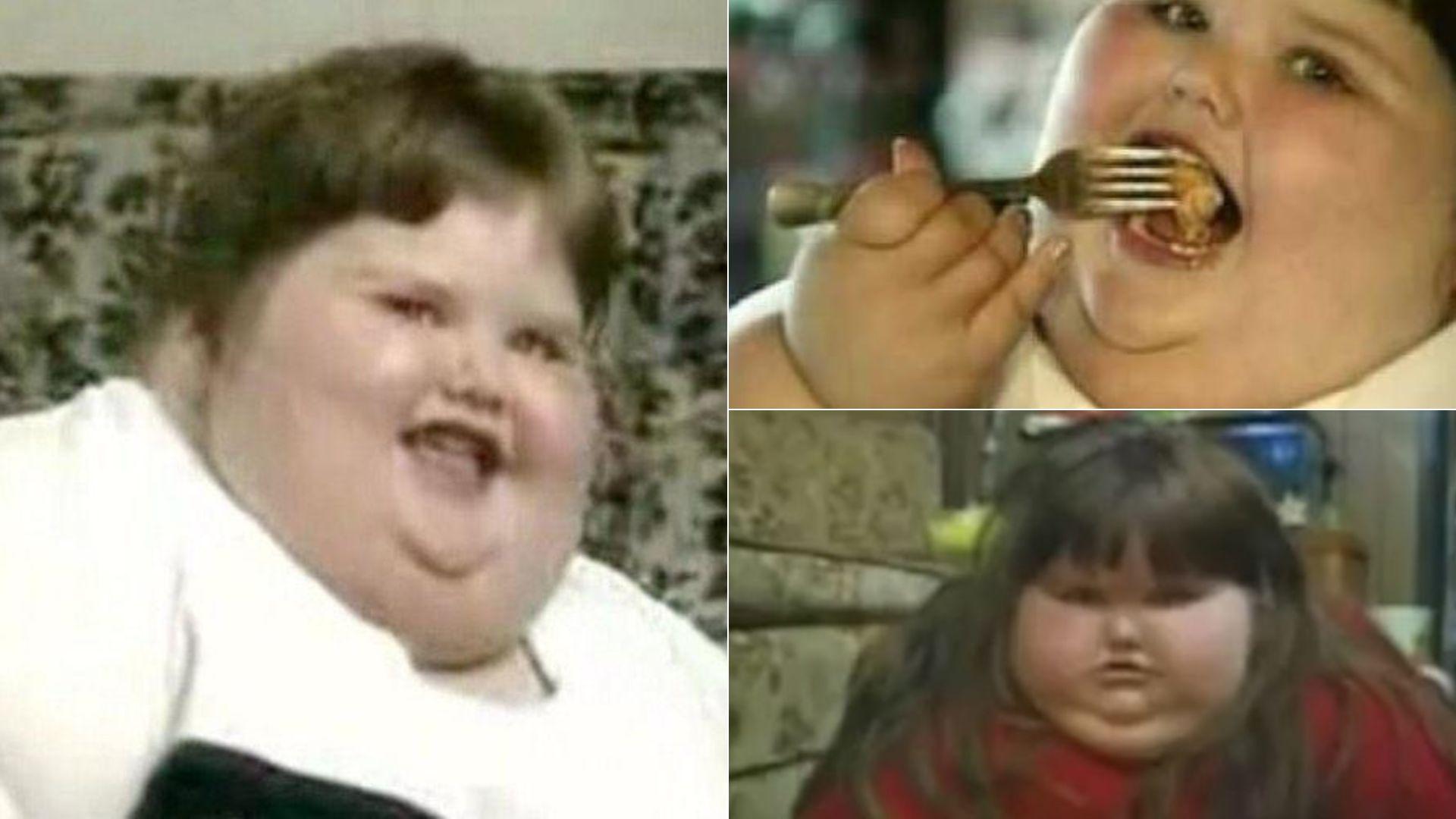 colaj de imagini cu jessica, cel mai gras copil din lume