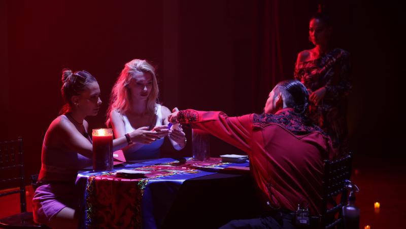America Express, 6 februarie 2023. Un vrăjitor le-a ghicit concurenților în cărți de tarot. Ce a deranjat-o pe Bie Adam